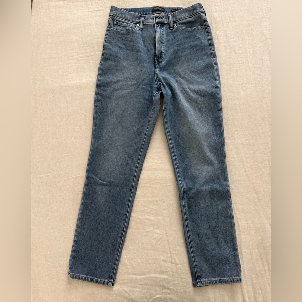 Banana Republic Ultra High-Rise Slim Fit Blue Jeans